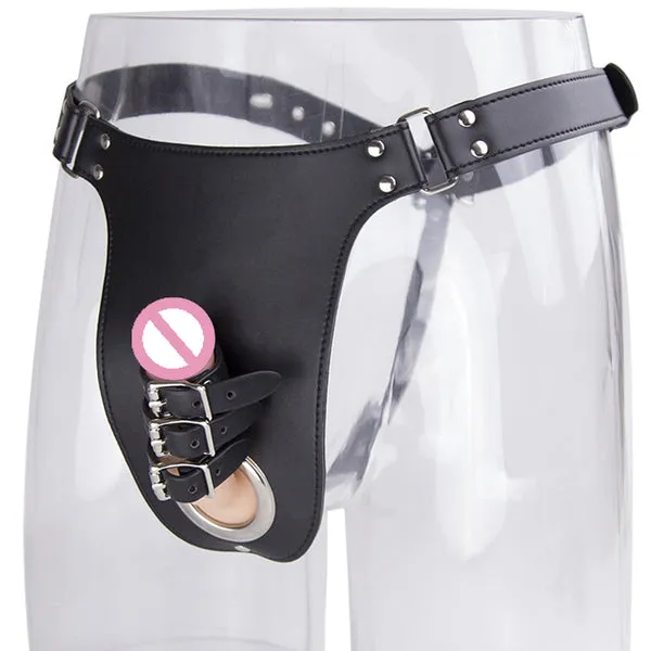 PU LEATHER CHASTITY BELT PENIS RESTRAINT BONDAGE SEXY UNDERWEAR FOR MEN SM RESTRAINT COCK LOCK ADJUSTABLE MALE CSTRING PANT sextoypremium Male Sex Toys PU LEATHER CHASTITY BELT PENIS RESTRAINT BONDAGE SEXY UNDERWEAR FOR MEN SM RESTRAINT COCK LOCK ADJUSTABLE MALE CSTRING PANT sextoypremium Male Sex Toys