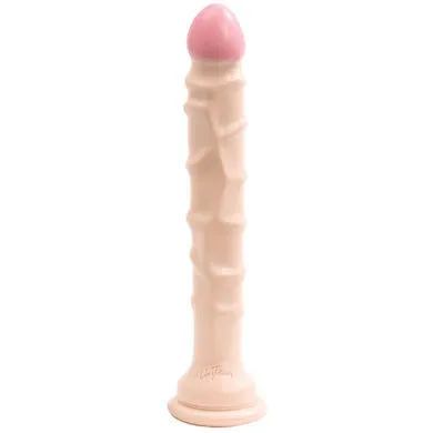 Raging Hard Ons Slim Line 8 Inches Dildo Beige Doc Johnson Dildos