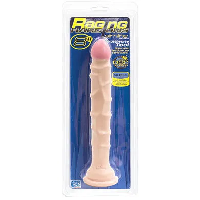 Raging Hard Ons Slim Line 8 Inches Dildo Beige Doc Johnson Dildos Raging Hard Ons Slim Line 8 Inches Dildo Beige Doc Johnson Dildos