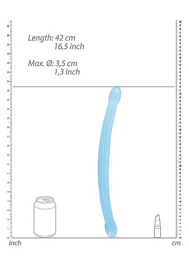 Realrock Non Realistic Double Dong 17in Blue Seductucom Dildos Realrock Non Realistic Double Dong 17in Blue Seductucom Dildos