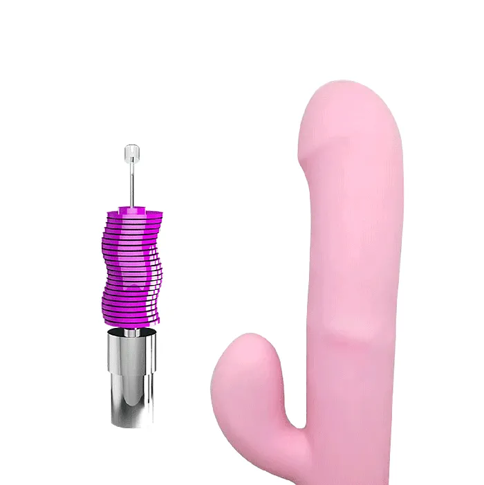 Rotating Rabbit Vibrator Truman Pink Pretty Love Vibrators