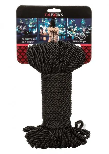 Scandal Bdsm Rope 985 Feet Black Scandal Anal Scandal Bdsm Rope 985 Feet Black Scandal Anal