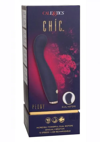 Seductucom Vibrators Chic Peony Blue