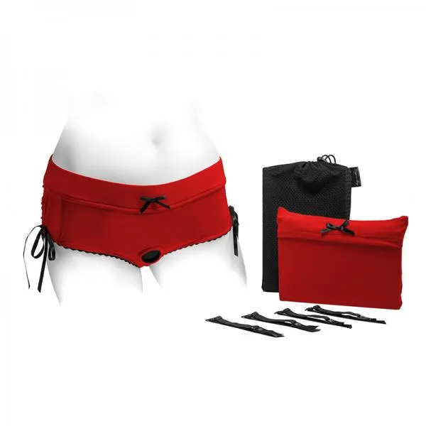 Spareparts Sasha Cinch Booty Short Harness RedBlack Size 2xl Seductucom Anal Spareparts Sasha Cinch Booty Short Harness RedBlack Size 2xl Seductucom Anal