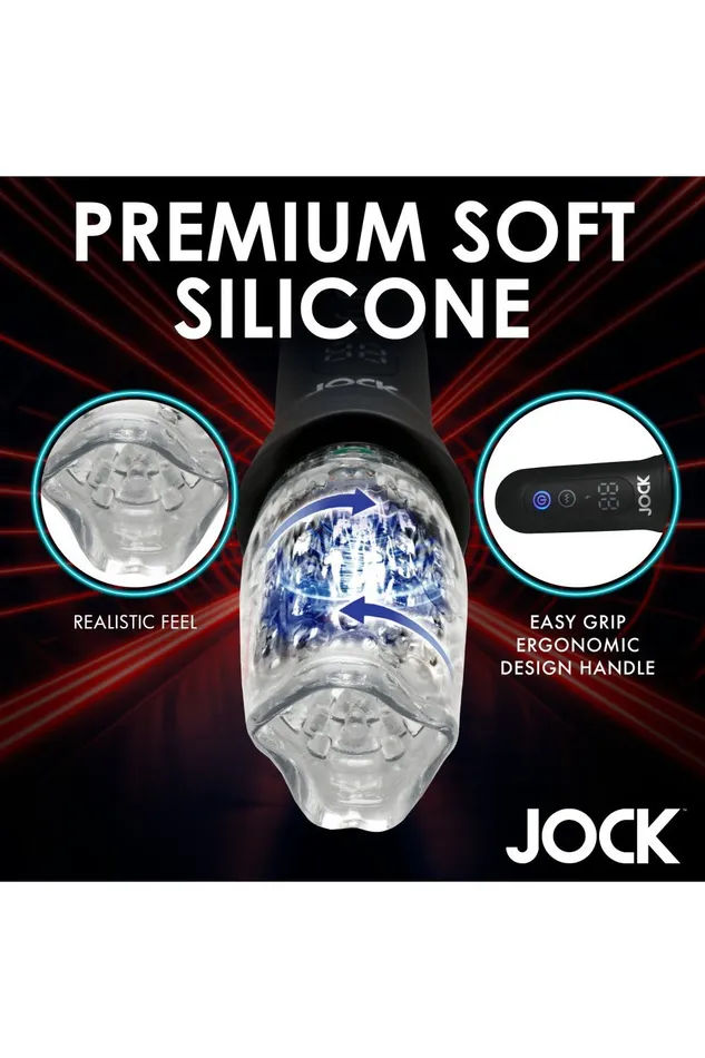 Spinning Thrusting and Vibrating Masturbator Sd Male Sex Toys
