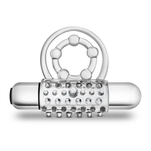Stay Hard Vibrating Super Clitifier Clear Ring Stay Hard Male Sex Toys