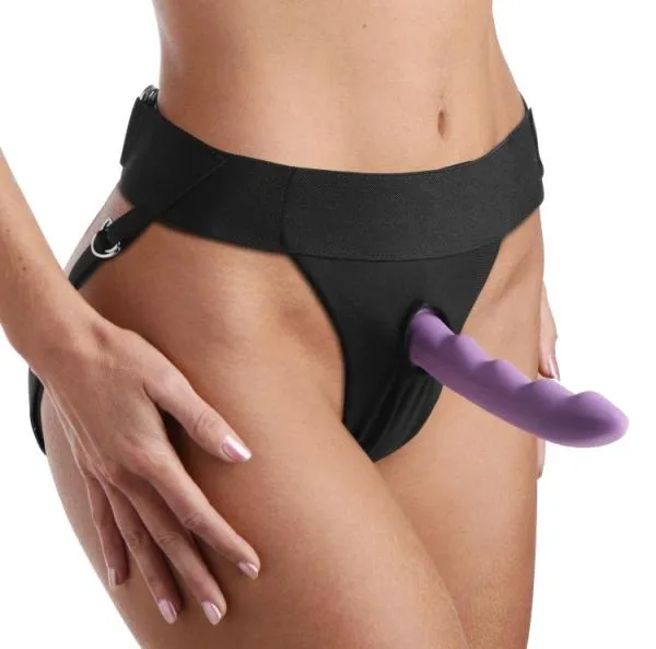 Strap U Avalon Jock Style Strap On Harness Black OS Strap U Female Sex Toys Strap U Avalon Jock Style Strap On Harness Black OS Strap U Female Sex Toys