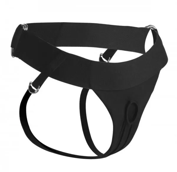 Strap U Avalon Jock Style Strap On Harness Black OS Strap U Female Sex Toys Strap U Avalon Jock Style Strap On Harness Black OS Strap U Female Sex Toys