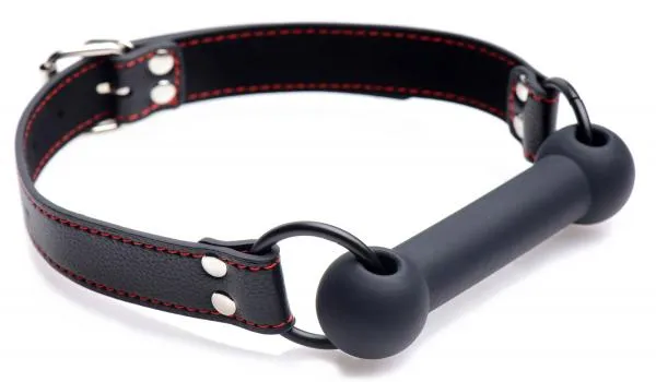 Strict Silicone Bit Gag Black OS STRICT Anal Strict Silicone Bit Gag Black OS STRICT Anal