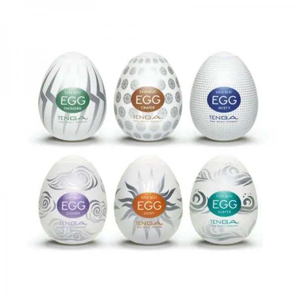 Tenga Egg Series Tenga Hard Boiled Strong Sensations Masturbator Six Pack Male Sex Toys Tenga Egg Series Tenga Hard Boiled Strong Sensations Masturbator Six Pack Male Sex Toys