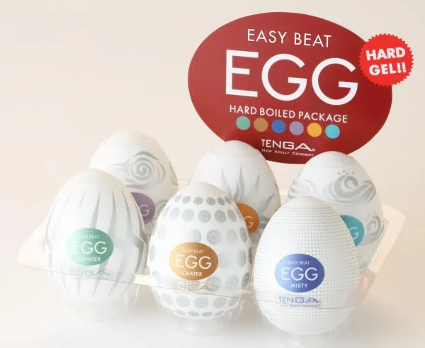Tenga Egg Series Tenga Hard Boiled Strong Sensations Masturbator Six Pack Male Sex Toys Tenga Egg Series Tenga Hard Boiled Strong Sensations Masturbator Six Pack Male Sex Toys