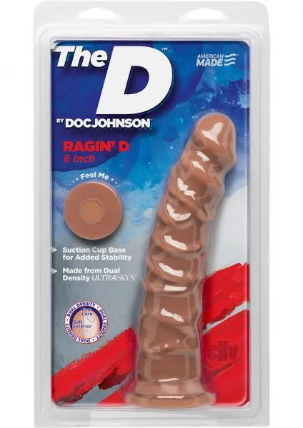 The D Ragin by Doc Johnson Dildos D Ragin D 8 Inches Caramel Ultraskyn Tan Dildo The D Ragin by Doc Johnson Dildos D Ragin D 8 Inches Caramel Ultraskyn Tan Dildo
