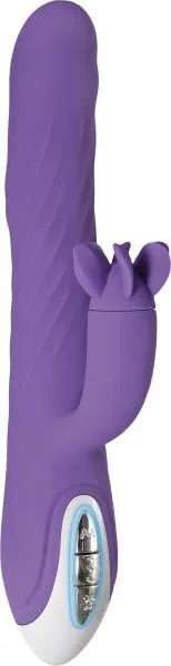 Tilt O Whirl Purple Rabbit Vibrator Evolved Vibrators