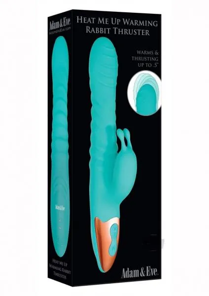 Vibrators Adam Eve Aande Heat Me Up Warm Rabbit Aqua Vibrators Adam Eve Aande Heat Me Up Warm Rabbit Aqua