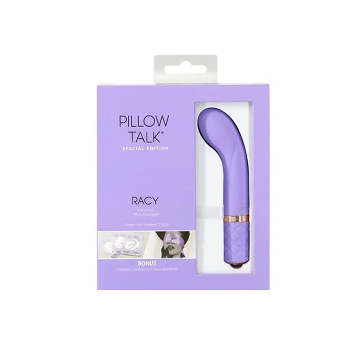 Vibrators BMS Factory Pillow Talk Special Edition Mini Massager Racy Purple Vibrators BMS Factory Pillow Talk Special Edition Mini Massager Racy Purple