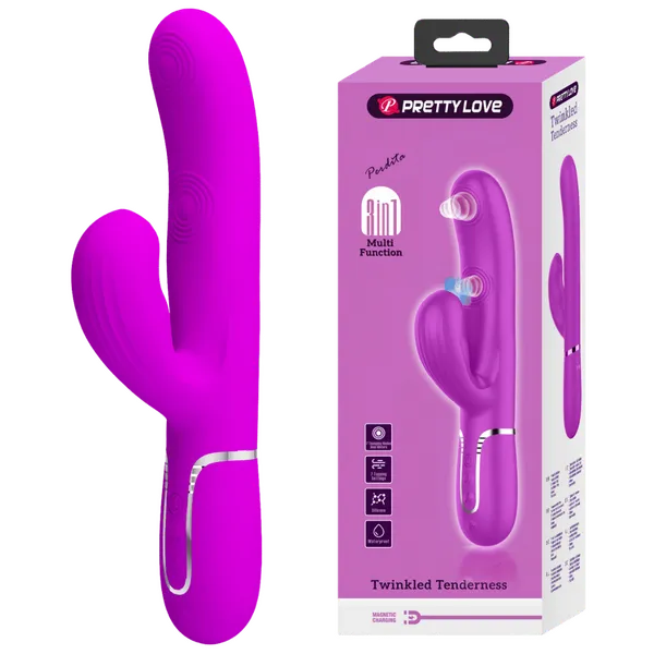 Vibrators Perdita 3in1 Multifunction Vibrator Pink Pretty Love