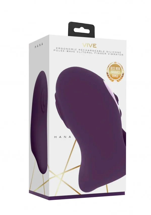 VIVE Ergonomic Clitoral Finger Vibrator Hana Purple Shots Toys Female Sex Toys VIVE Ergonomic Clitoral Finger Vibrator Hana Purple Shots Toys Female Sex Toys