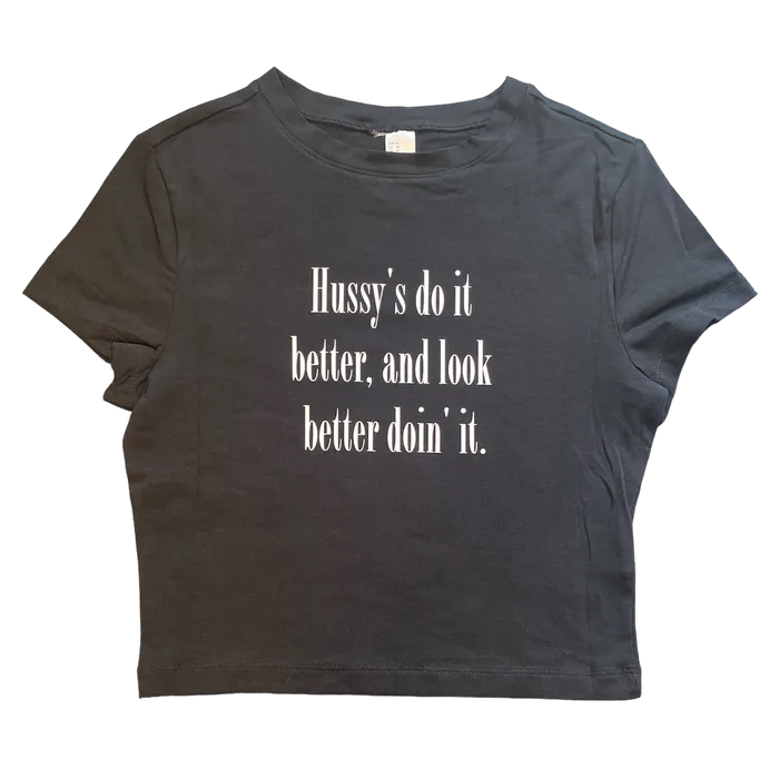 Anal Intamo Pleasure Boutique Hussy Tee Black