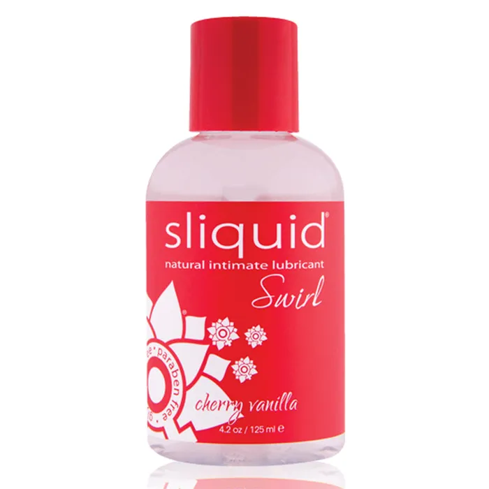Dildos SLIQUID Sliquid Swirl Cherry Vanilla Flavored Lubricant 42 oz