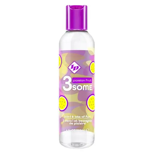 Id Lube Lubricants ID 3Some Falvored Lubricant 4 oz