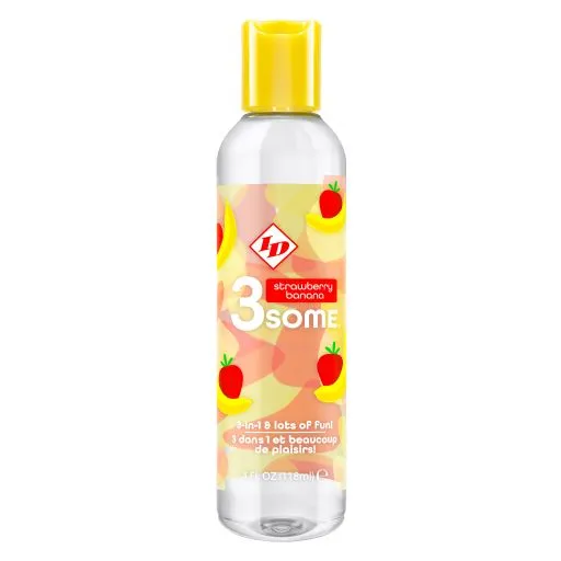 Id Lube Lubricants ID 3Some Falvored Lubricant 4 oz