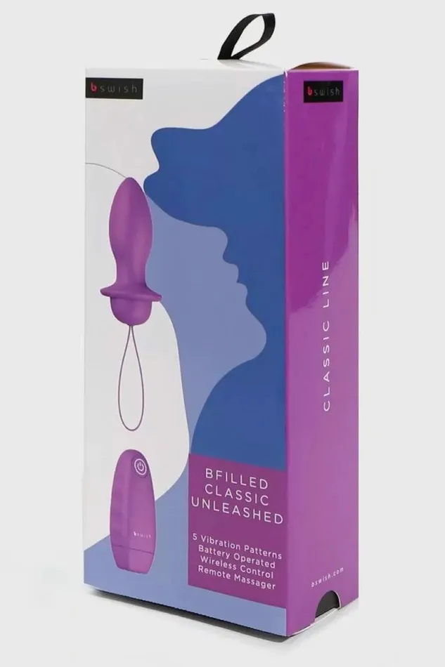 Anal Bswish Bfilled Classic Unleashed Remote Control Butt Plug Bswish