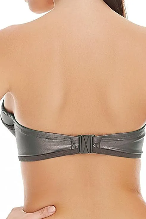 Anal Le Pop Lingerie Freya Mercury Bikini Bandeau Black