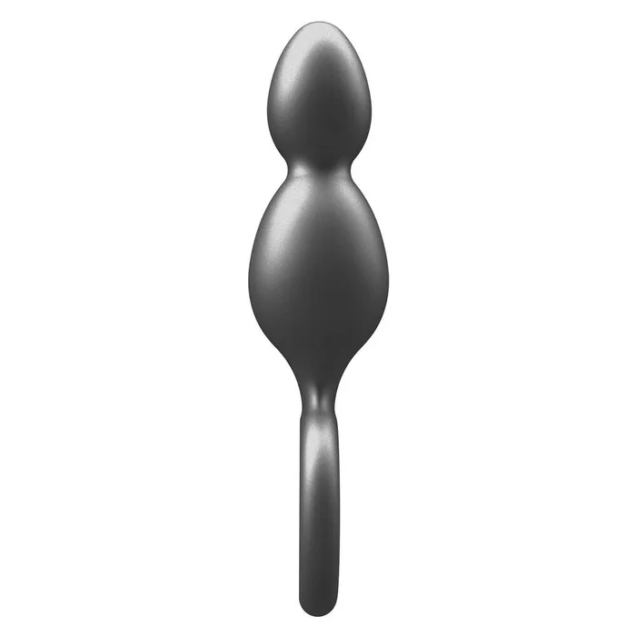 Anal Toy Joy Sex Toys ToyJoy Buttocks The Plugger Metallic Silicone Plug