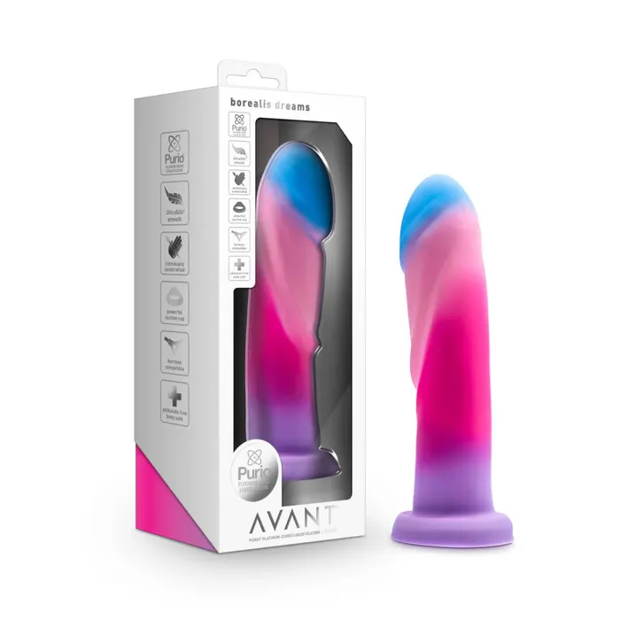 Avant Borealis Dreams Multicolour Silicone Dildo Blush Dildos