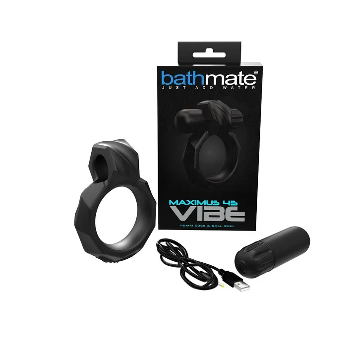 Bathmate Maximus Vibe 45 Vibrating Cock and Ball Ring Bathmate Couples