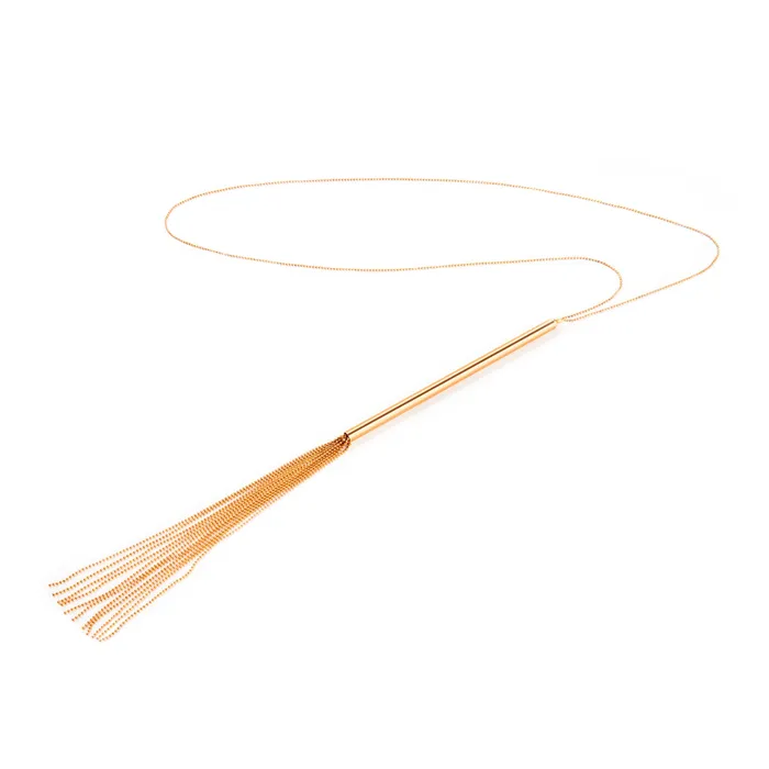 Bijoux Indiscrets Vibrators BIJOUX INDISCRETS NECKLACE WHIP GOLD