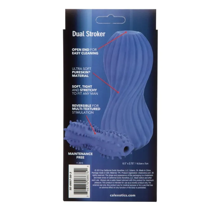 California Exotic Male Sex Toys Apollo Dual Stroker