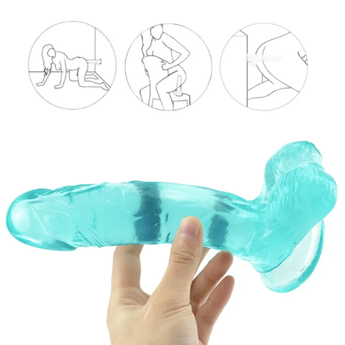  Dildos 7 Inch Green Dildo