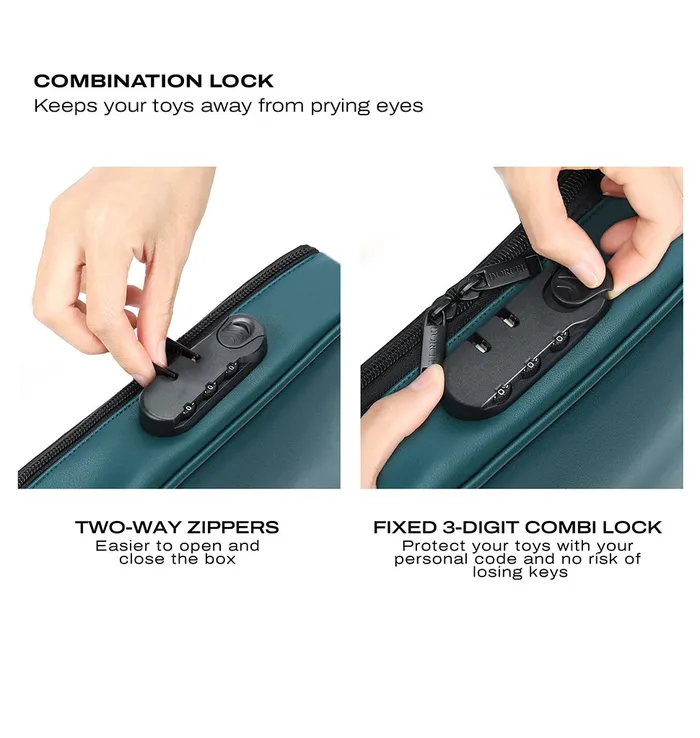 DISCREET BOX LUXURY GREEN Dorcel Vibrators