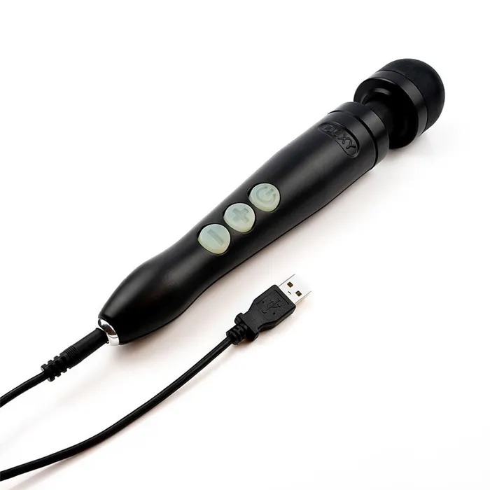 Doxy Die Cast 3R Rechargeable Wand Massager Matte Black Doxy Vibrators Doxy Die Cast 3R Rechargeable Wand Massager Matte Black Doxy Vibrators