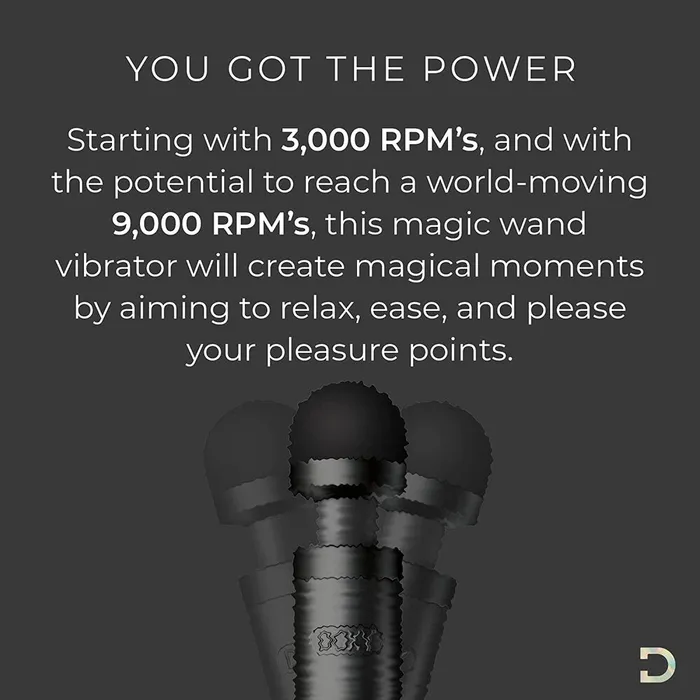 Doxy Die Cast 3R Rechargeable Wand Massager Matte Black Doxy Vibrators Doxy Die Cast 3R Rechargeable Wand Massager Matte Black Doxy Vibrators