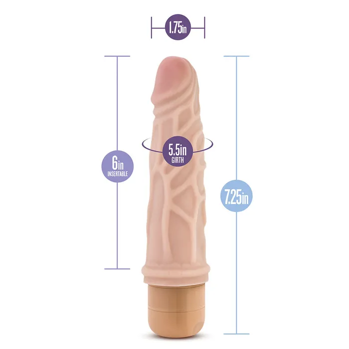 Dr Skin Cock Vibe 3 Blush Novelties Female Sex Toys
