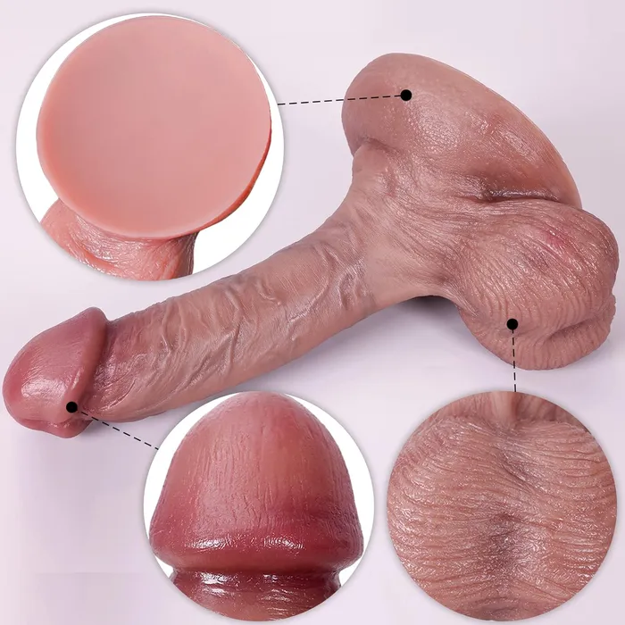 Female Sex Toys Curved Silicone Dildo for G spot