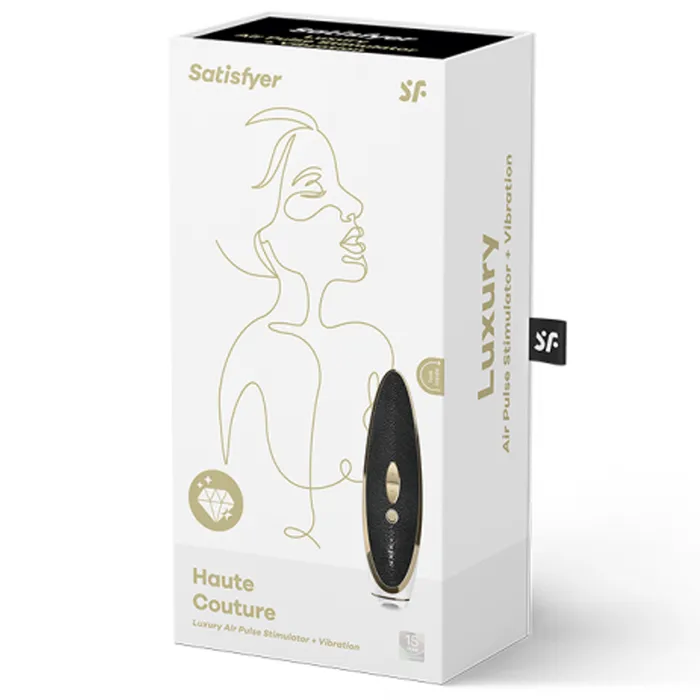 Haute Couture black white Satisfyer Anal