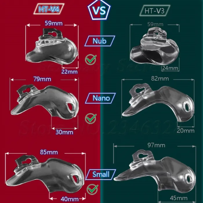 Holy Trainer V4 Chastity Device Small holy trainer Male Sex Toys
