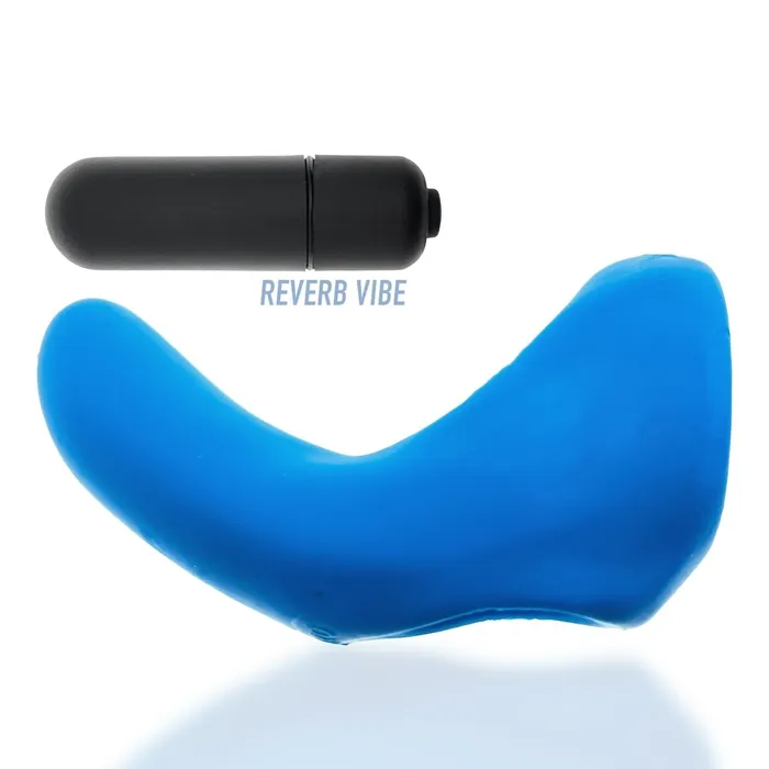 Hunkyjunk Vibrators BUZZFUCK sling with taint vibe TEAL ICE