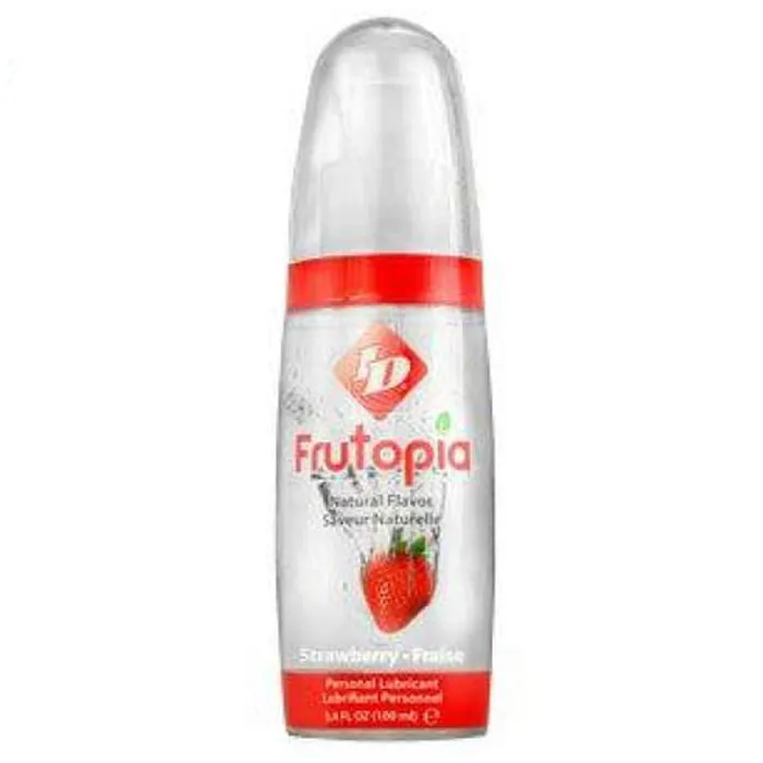 ID FRUTOPIA Strawberry 34 fl oz Pump Bottle ID LUBRICANTS Male Sex Toys