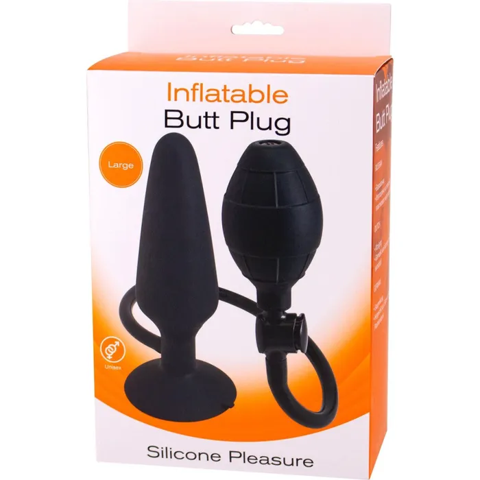 Large Inflatable Silicone Butt Plug Seven Creations Male Sex Toys