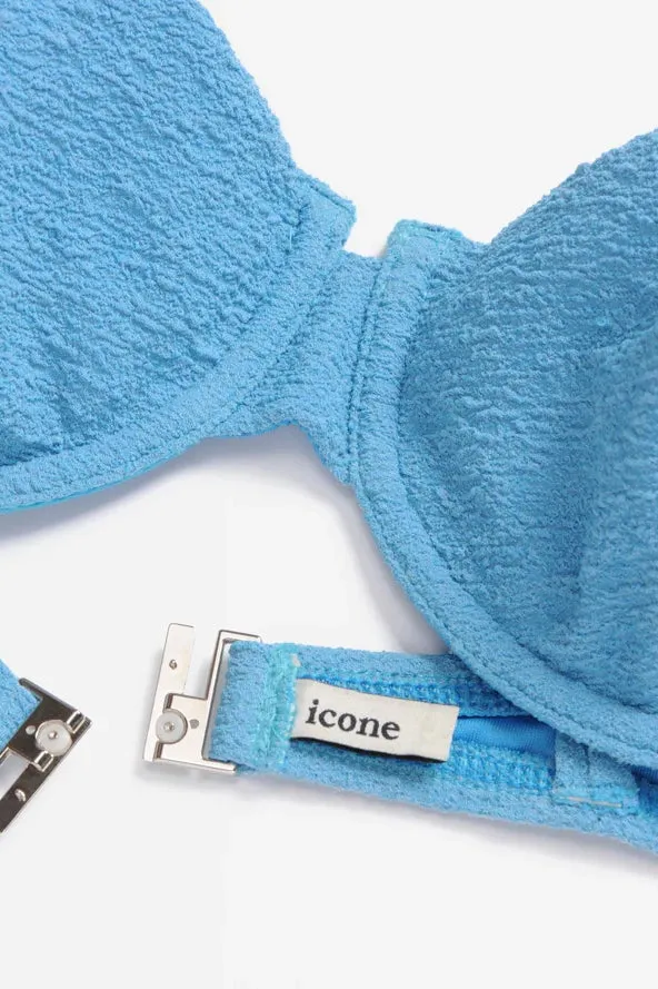 Le Pop Lingerie Vibrators Icone Camillo Bikini Top mit Bgeln Himmelblau