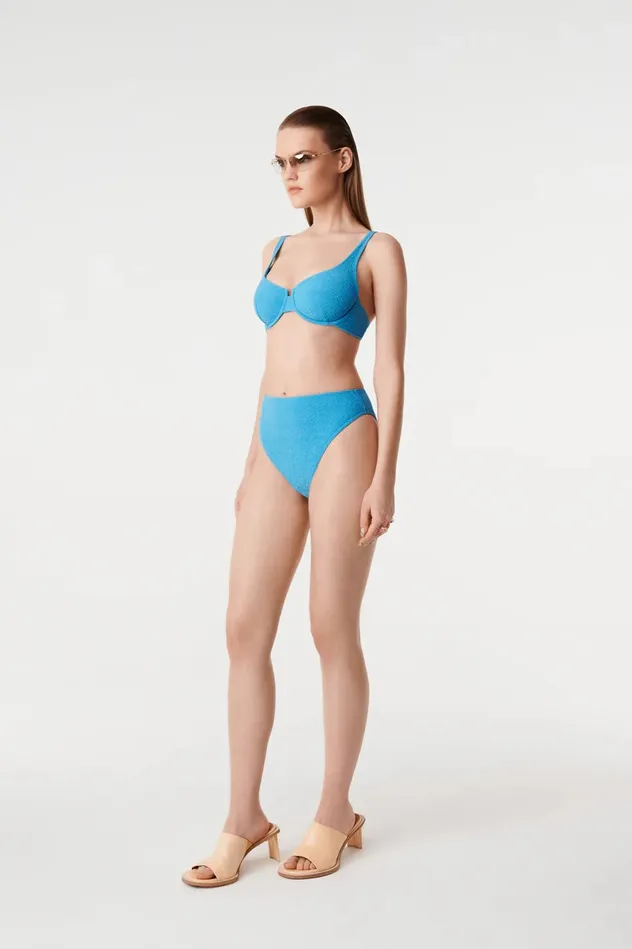 Le Pop Lingerie Vibrators Icone Camillo Bikini Top mit Bgeln Himmelblau