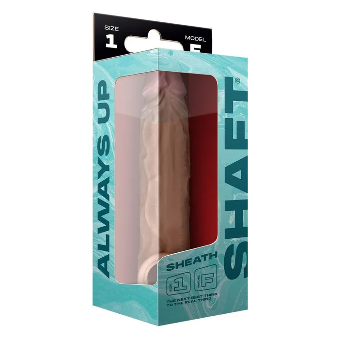 Male Sex Toys 1Sexy Realistic Liquid Silicone Penis Extender Shaft Model F