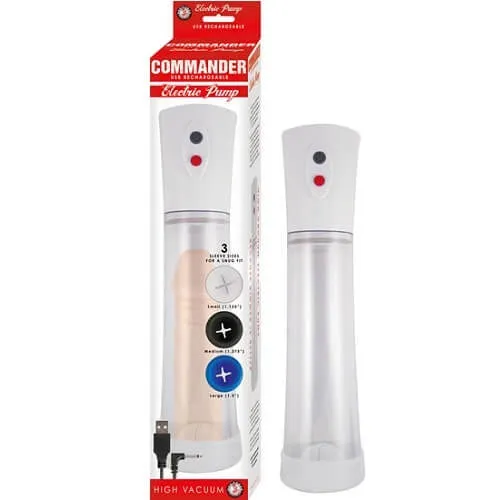 Male Sex Toys Nasstoys Commander High Vacuum Electric Penis Pump