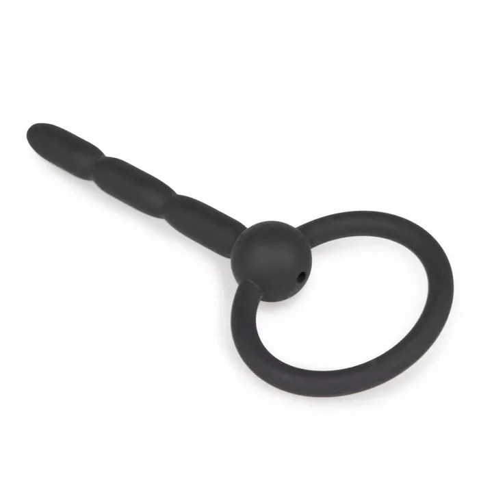 Male Sex Toys Sinner Ribbed Silicone Urethral Penis Plug Easy
