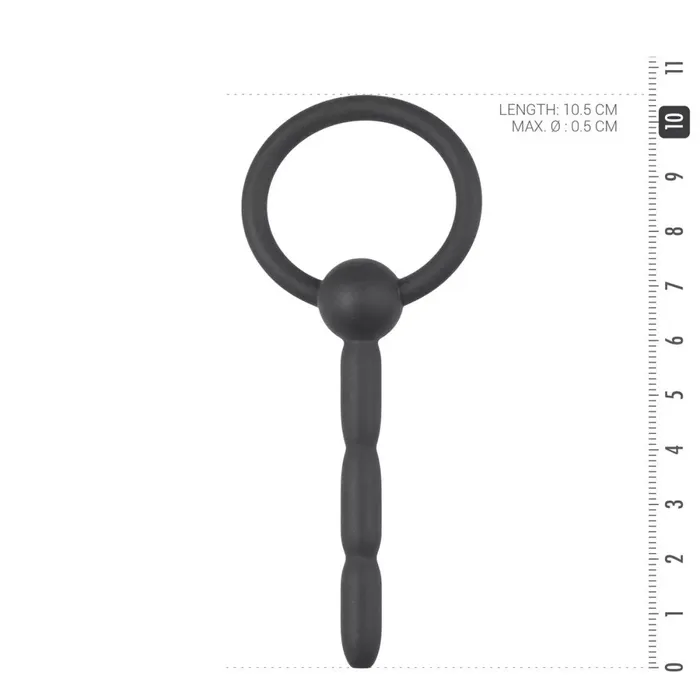 Male Sex Toys Sinner Ribbed Silicone Urethral Penis Plug Easy