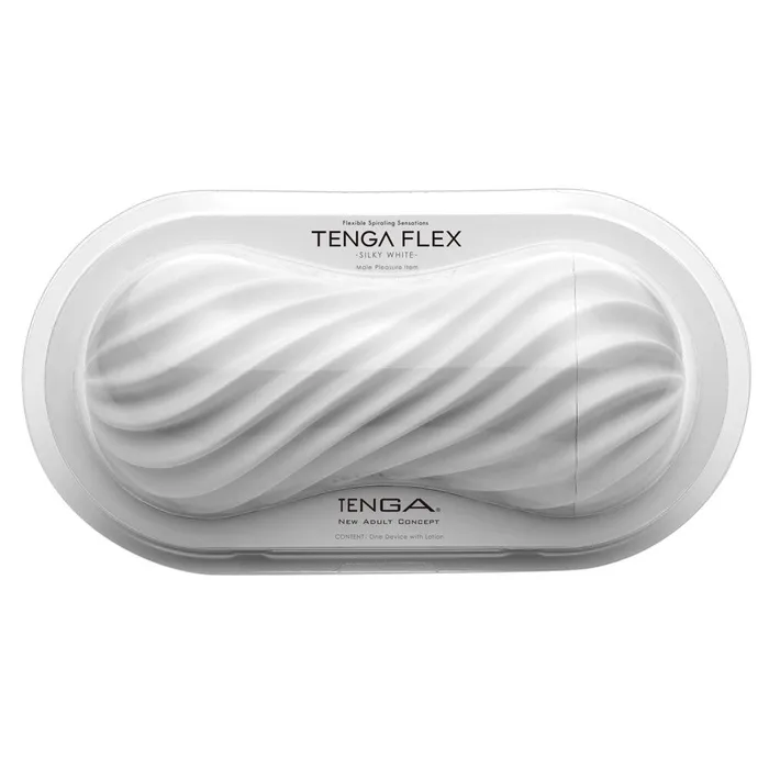 Male Sex Toys Tenga Tenga Flex Silky White Masturbator